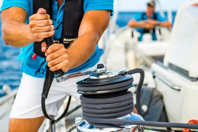 Get involved on board a 72ft Challenger yacht