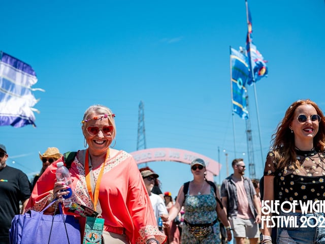 Prodigy and The Streets shone on the Main Stage, while Johnny Marr and The Pretenders rocked the Big Top. The Isle of Wight Festival Day 2 saw festival goers revelling in the sun.Photo: Sarah Louise Bennett