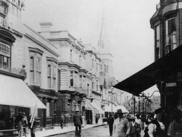 Palmerston Road, Southsea, 1909.