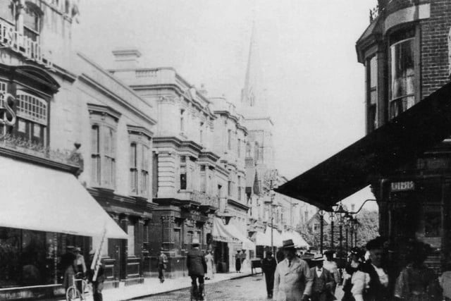 Palmerston Road, Southsea, 1909.