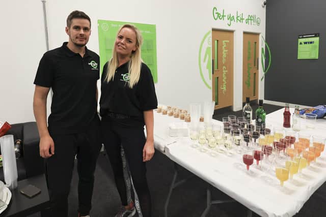 Shane Horrell sales manager and Kirsty Simpson promotion manager at Bodyworx360 in Portsmouth