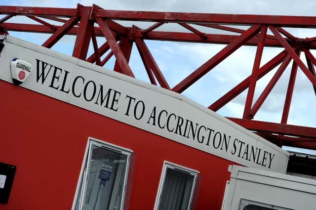 Accrington Stanley's Wham Stadium. Picture; Dave Howarth
