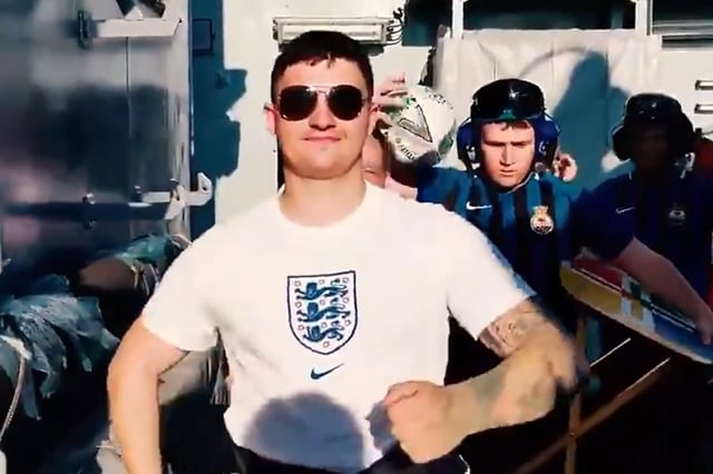 Crew on Portsmouth-based HMS Tamar have recorded their own version of Vindaloo. Picture: HMS Tamar