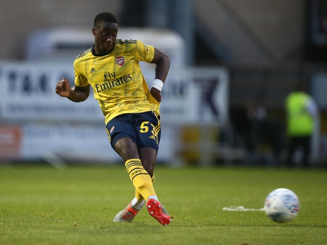 The former Arsenal starlet could be another to follow the path trodden by Emile Smith Rowe and Miguel Azeez to link up with Danny Cowley. The 21-year-old has already shown versatility this season to play at centre-back and left-back which could make him a viable option for Pompey. (Photo by Pete Norton/Getty Images)