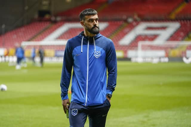 Marlon Pack is back for Pompey at Morecambe.