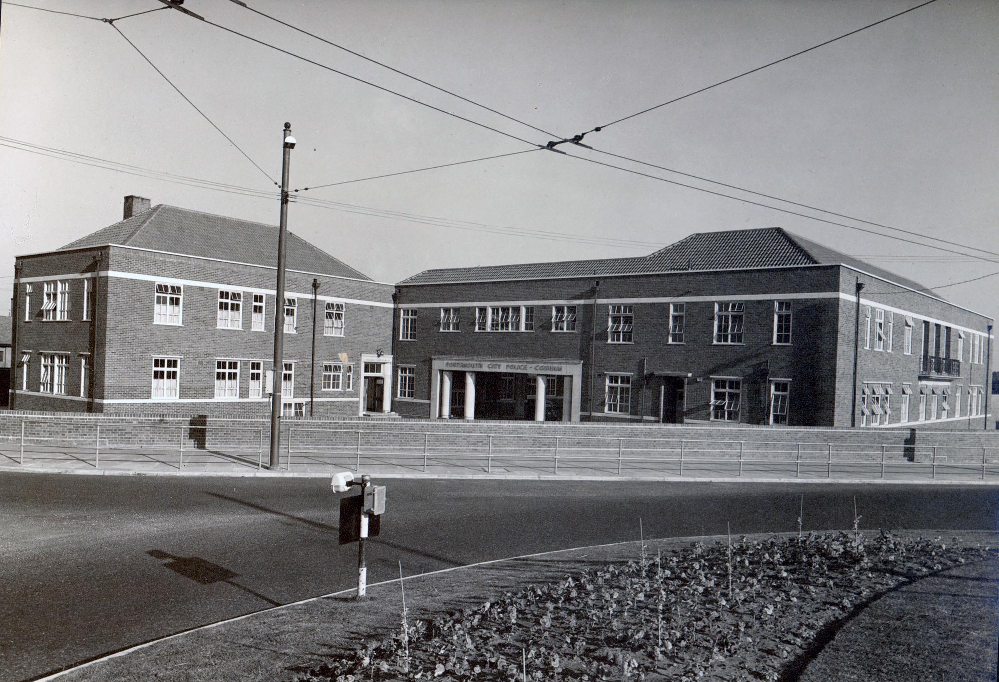 Cosham Police Station, Portsmouth in 1953.Picture: Wright & Logan Photographers