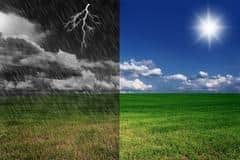 Yellow weather warnings are in place for the South due to incoming storms.
