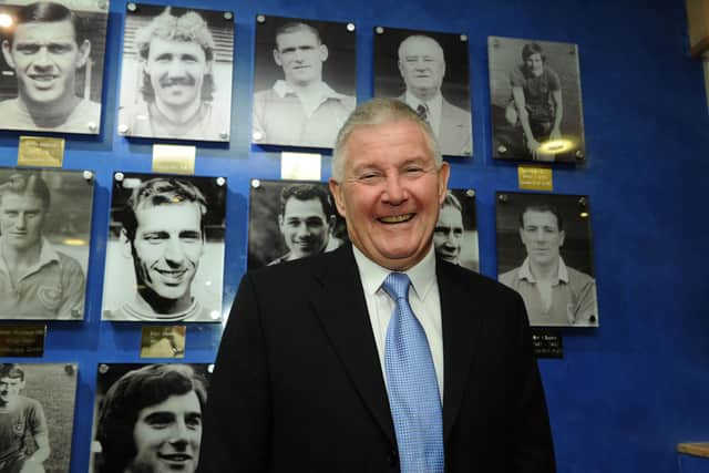 George Ley was inducted into Pompey's Hall of Fame in March 2015. Picture: Paul Jacobs