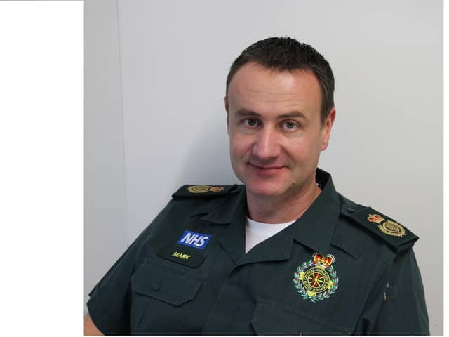Mark Ainsworth, director of operations at the South Central Ambulance Service. Picture: SCAS