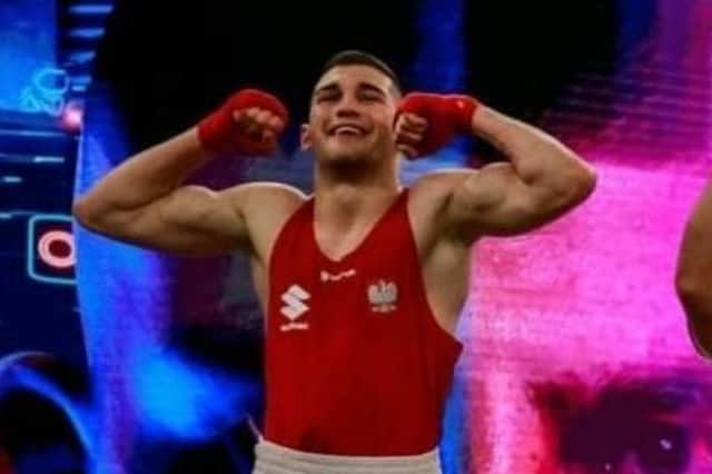 Gosport's Polish national senior champion Mateusz Bereznicki. Picture: Suzuki Boxing Night show