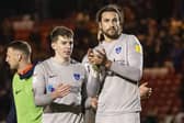 Steve Seddon, left, and Christian Burgess both left Pompey in the summer. Picture: Joe Pepler