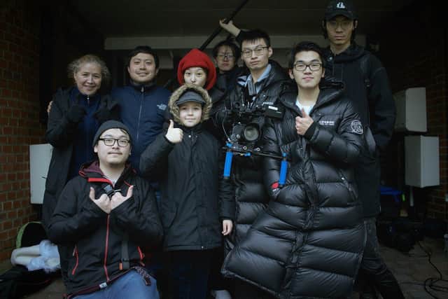 Crew and cast The Moon Lamp, Making Waves International Film Festival, 2021