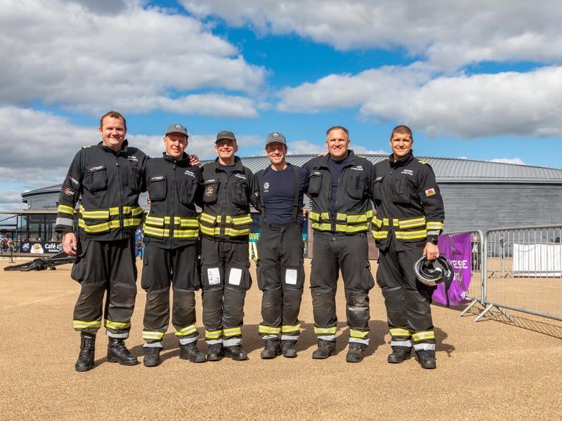 Bridgend Extrication Team from South Wales. Picture: Mike Cooter (280924)