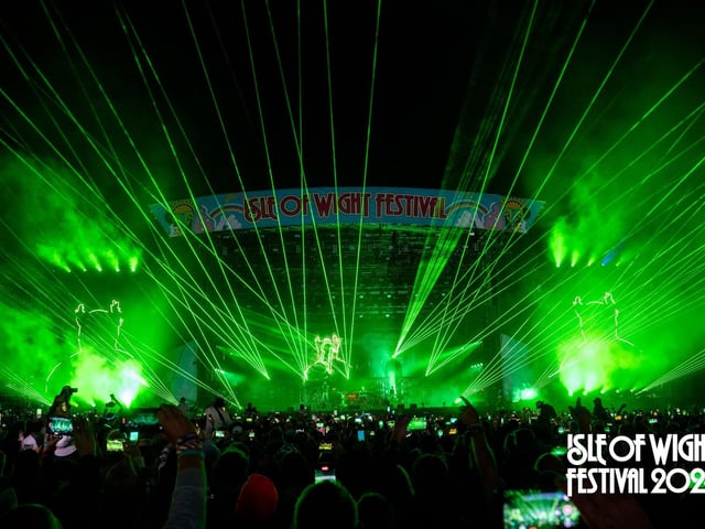 Prodigy and The Streets shone on the Main Stage, while Johnny Marr and The Pretenders rocked the Big Top. The Isle of Wight Festival Day 2 saw festival goers revelling in the sun.Photo: Sarah Louise Bennett