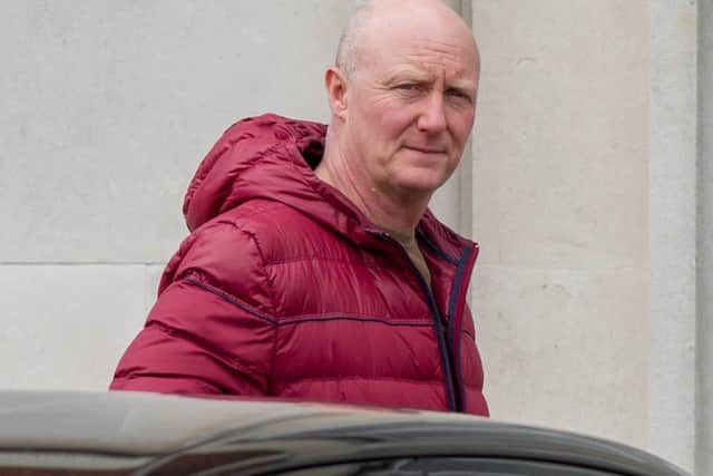 Derek Jennings, 53, of Laburnum Grove, Copnor, appeared at Portsmouth Magistrates' Court charged with violent disorder from the Pompey v Southampton match at Fratton Park.