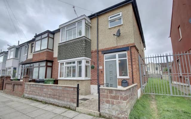 This property offers three bedrooms, one bathroom and two reception rooms as well as a spacious garden.