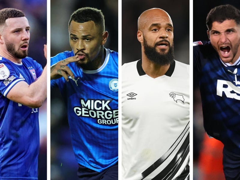 From left: Conor Chaplin, Jonson Clarke-Harris, David McGoldrick and Ryan Inniss are among those to have caught the eye of Pompey fans this season.