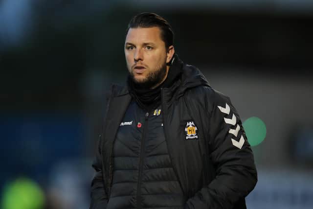 Cambridge United boss Mark Bonner. (Photo by Pete Norton/Getty Images)