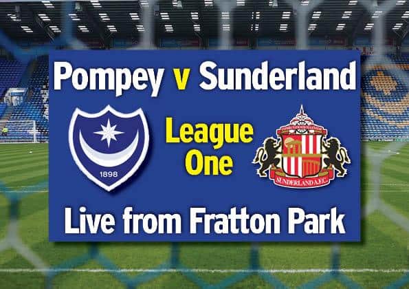 Portsmouth v Sunderland live from Fratton Park