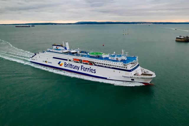 Brittany Ferries have cancelled many of their sailings from Portsmouth. Picture: Brittany Ferries