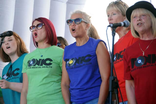 The Tonic Ska Choir will be providing the first live music of the day. Picture by Paul Windsor