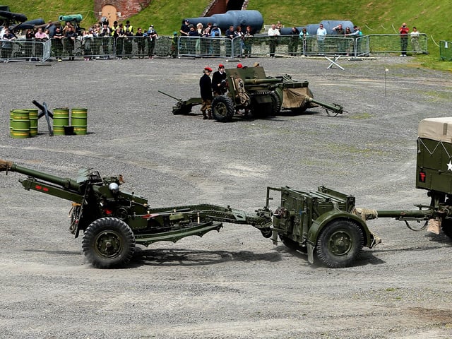 The 25 pounder. Picture: Chris  Moorhouse (010624-21)