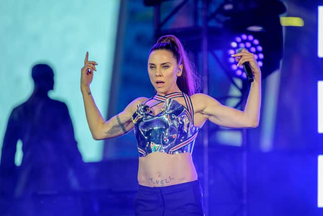 Former Spice Girl Melanie C will keep the pop fans happy at Victorious. Photo by Roy Rochlin/Getty Images