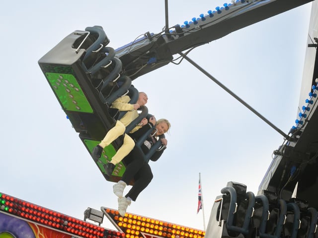 Southsea Travelling Funfair is proving popular with locals. The funfair is currently on Castle Field, Southsea, and will be there until May 6, 2024. Picture: Keith Woodland (270421-33)