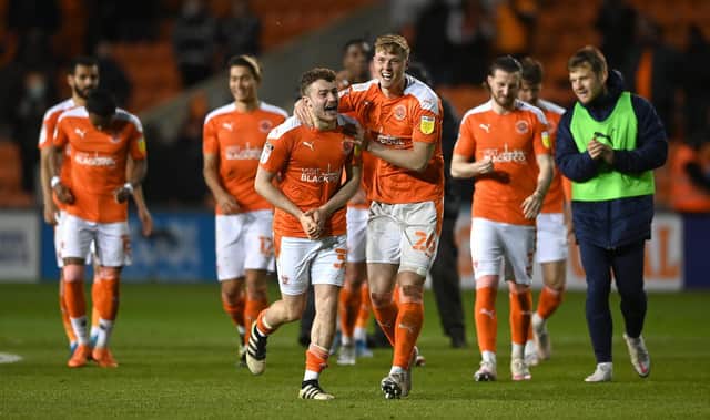 Blackpool have booked their place in the League One play-off final. Picture: Gareth Copley/Getty Images