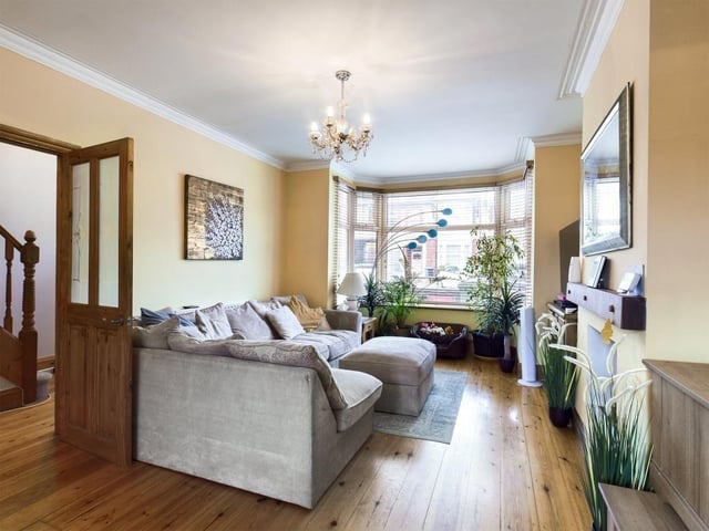 This three-bedroom terraced house is on sale for £350,000. It is listed by Chinneck Shaw.