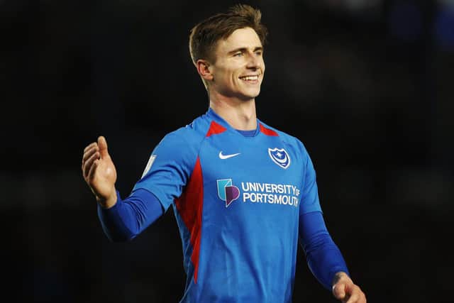 Former Pompey striker Oli Hawkins