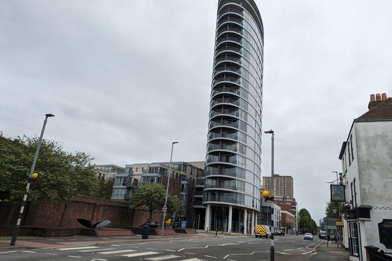 Admiralty Tower in Queen Street stands at 69 metres.