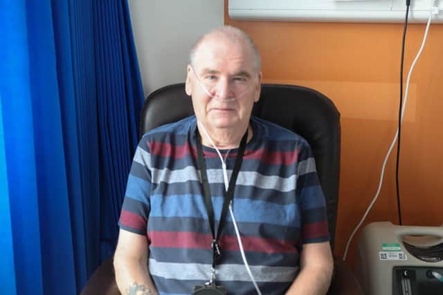 Colin Garner, who survived COVID-19, praised the staff of Solent NHS Trust and wider NHS for outstanding care.
Pictured: Colin Garner
Picture: Solent NHS
