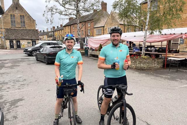 IN THE SADDLE: Matt King, left, and Ben Duly of property consultancy Vail Williams