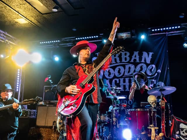 The Urban Voodoo Machine on their last visit to The Wedgewood Rooms in January 2022. Picture by Dubbel Xposure Photography