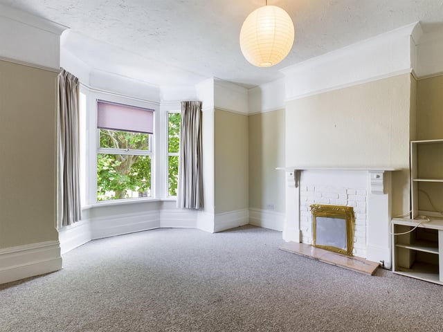 This two-bedroom flat is on the market for £160,000. It is listed by Chinneck Shaw.