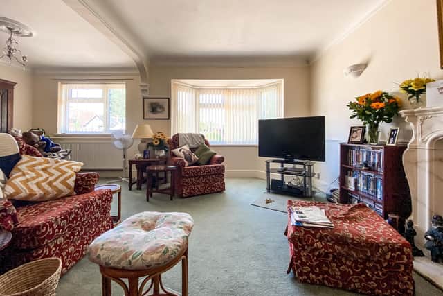 The living room