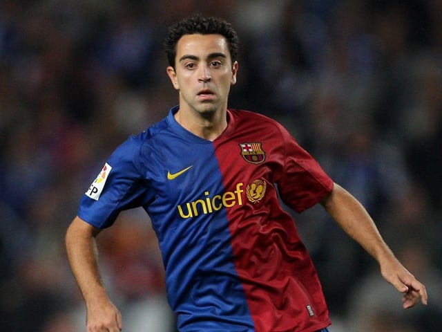 Pompey Pedro says: Even in the twilight of his career, Xavi is convinced that he can learn something from Ben Close and arrives at Fratton Park for a final flourish.
Picture: Jasper Juinen/Getty Images.