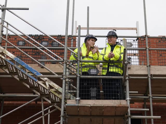 Labour leader Sir Keir Starmer and deputy leader Angela Rayner are forging ahead with new housing targets that have been labelled unrealistic