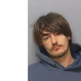 24-year-old Nicholas Millins from Andover is wanted in connection with three burglaries.