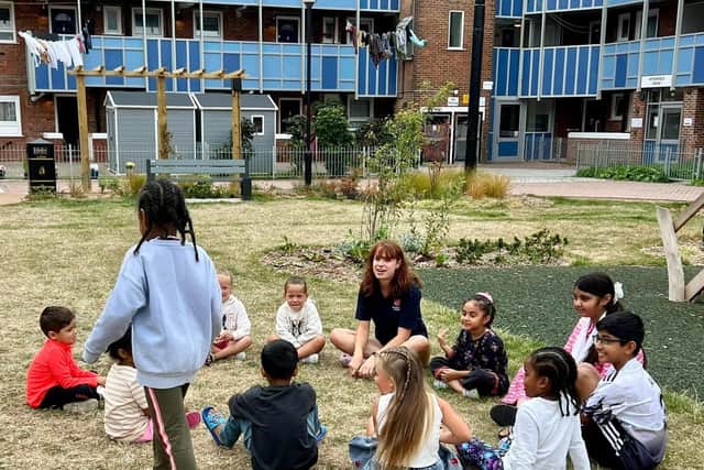Weather permitting, there are plans to expand OWT to other local courtyards during future school holidays.