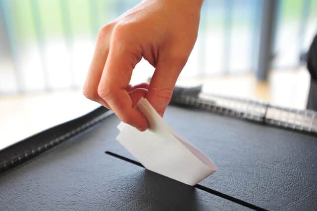 You can vote in person, by proxy or by post in the May local council and police and crime commissioner elections