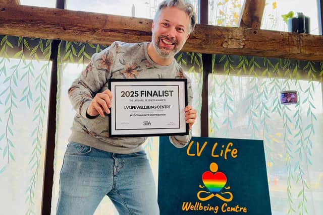 The LV Life Wellbeing Centre nominated for Best Community Contribution at the UK Small Business Awards