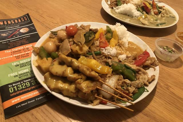 A takeaway from Lemongrass in West Street, Fareham