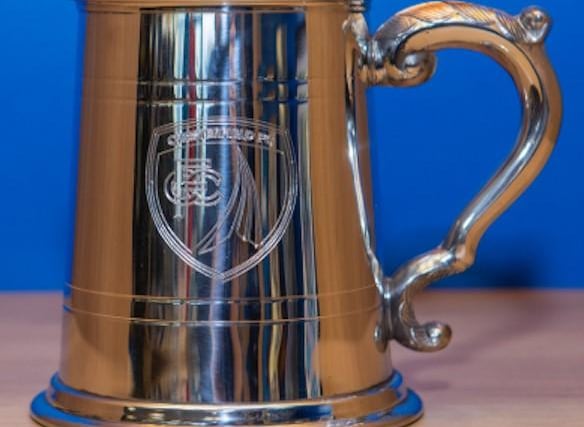 This Chesterfield FC crest tankard will make the perfect Valentine's Day gift for the Spireite in your life!
Crest Tankard - £25. www.chesterfield-fc.com. 01246 269 300 or shop@chesterfield-fc.co.uk