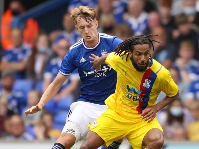 Joe Pigott has scored just three goals following his summer move to Ipswich, after being one of the most sought strikers of last summer in the lower divisions.   Picture: Paul Harding