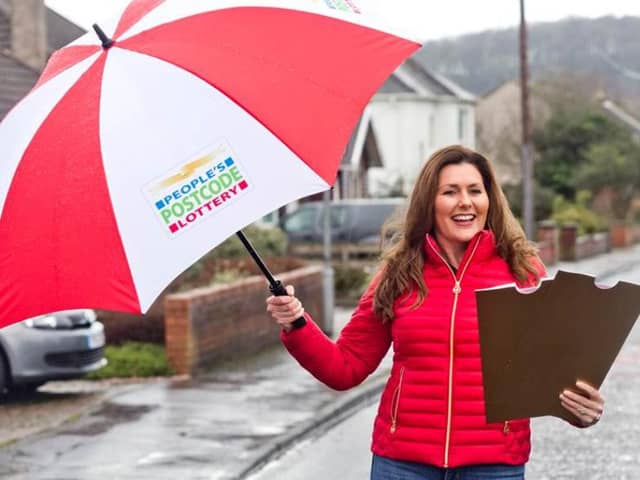 People Postcode Lottery ambassador Judie McCourt.