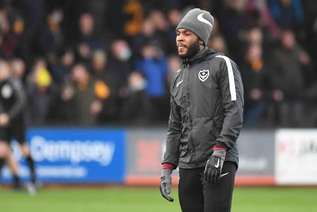 Ellis Harrison is in talks to leave Pompey. Picture: Dennis Goodwin/ProSportsImages
