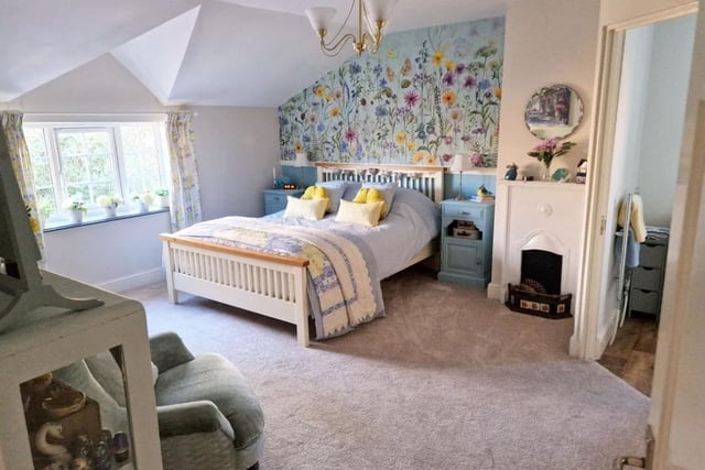 This home has been designed in a way that creates a cosy and warm atmosphere.