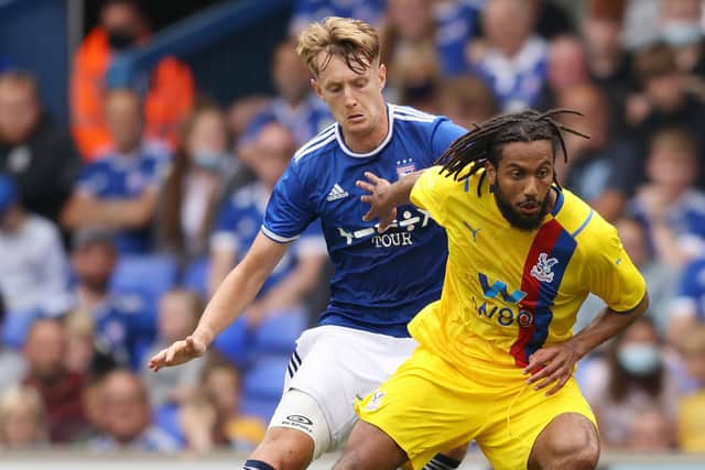 Pompey are monitoring Ipswich's Joe Pigott in their striker search. Picture: Paul Harding/Getty Images